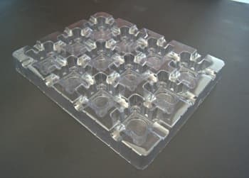Egg trays thermoforming rigid PVC plastic film for food
